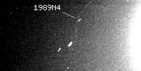 ボイジャー2号が撮影したガラテア(海王星の衛星)