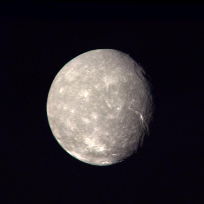 天王星の衛星ティタニア